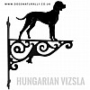 Hungarian Vizsla Ornate Wall Bracket